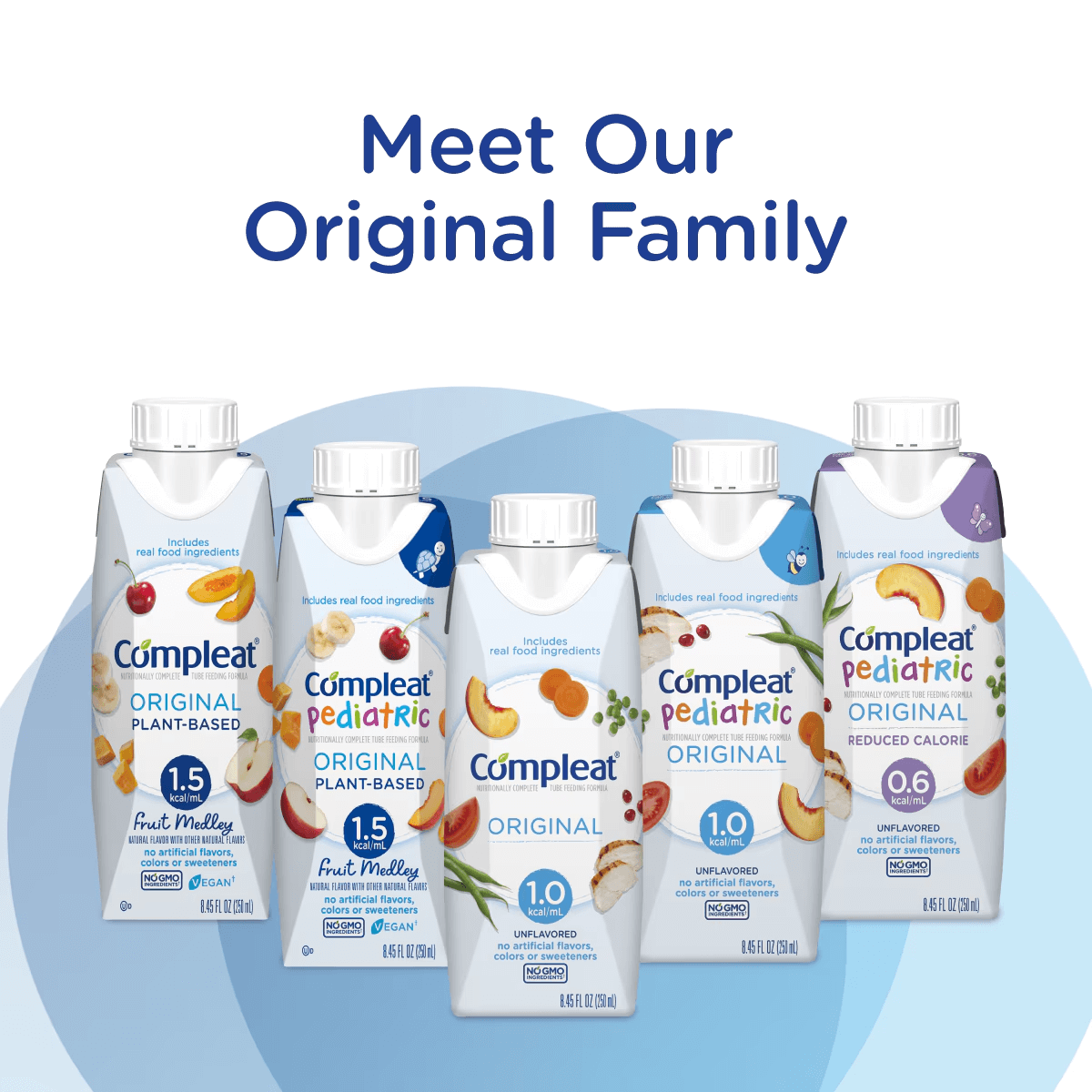 Intact protein with fruit & vegetable ingredients